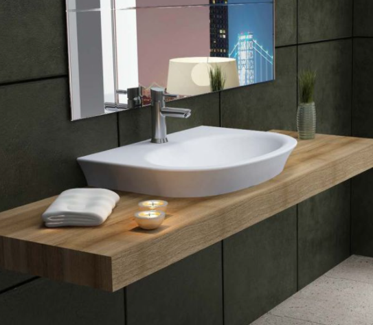 روشویی روکابینتی گلسار - مدل لیونا 50روشویی