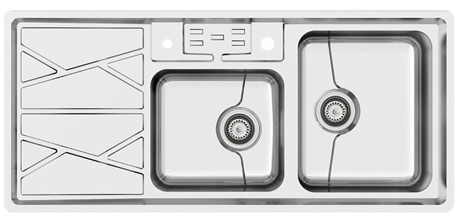 سینک ظرفشویی توکار 8041-45P