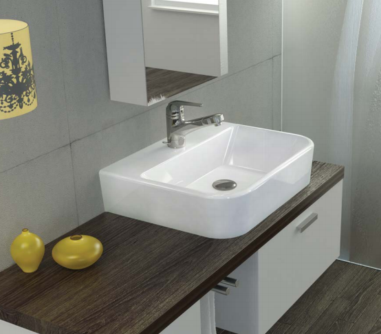 روشویی روکابینتی گلسار مدل یونیک 50