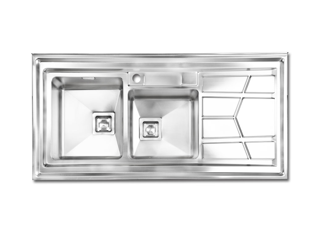 سینک استیل روکار اخوان - مدل 303S