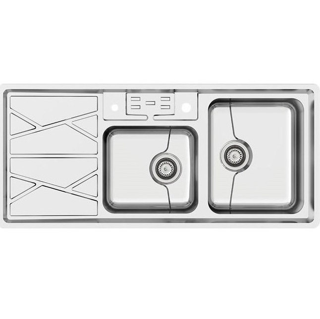 سینک استیل توکار میکس پلاس  مدل 8082P45