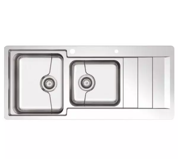 سینک استیل توکار میکس پلاس  مدل 8061P45