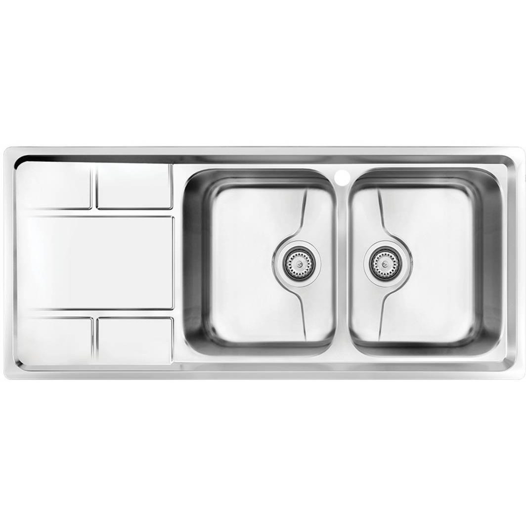 سینک استیل توکار میکس پلاس  مدل P8052